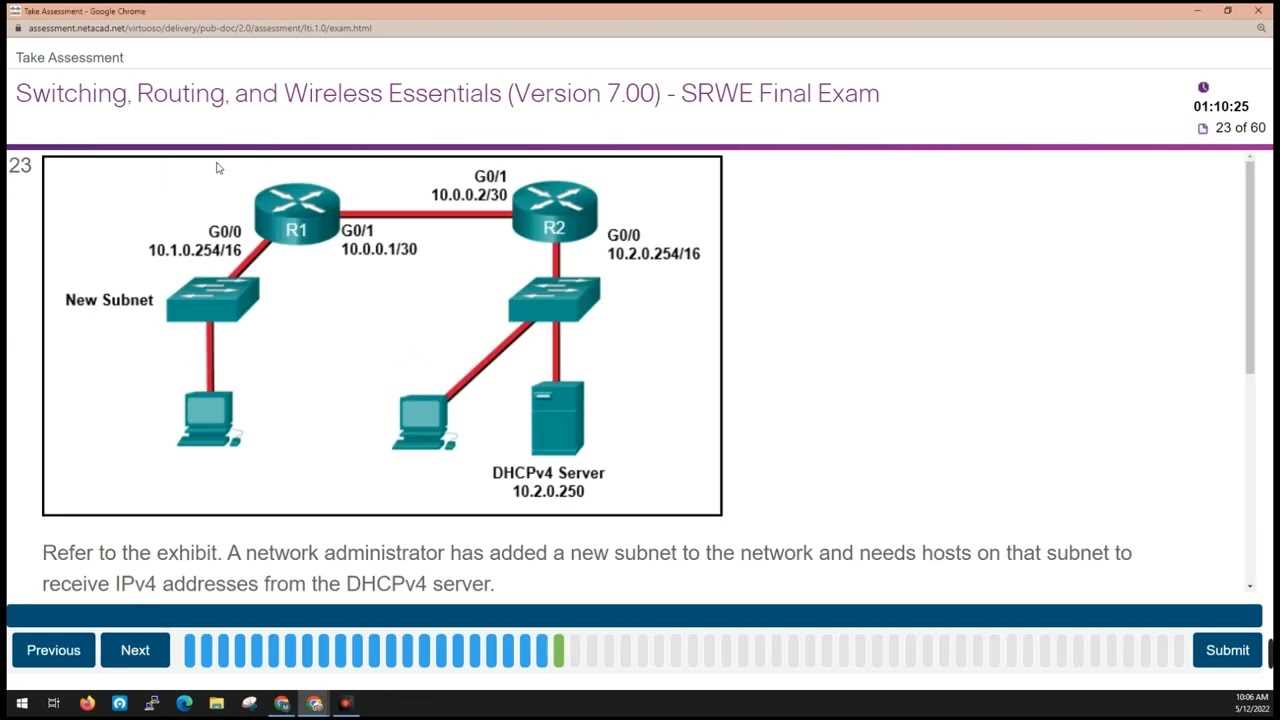 network fundamentals final exam questions and answers