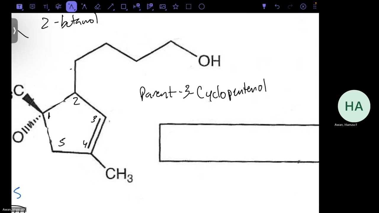 organic chemistry exam 3 answer key