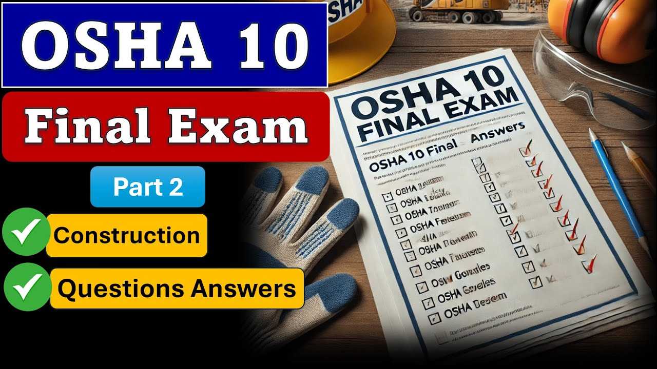 osha 10 final assessment answers