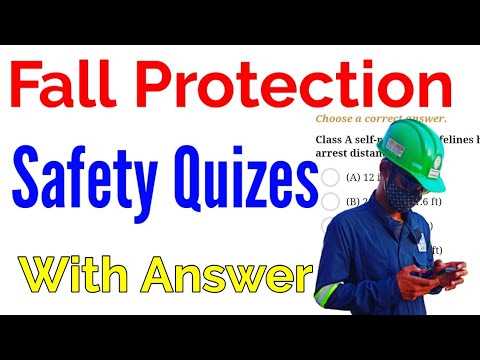 osha fall protection exam answers