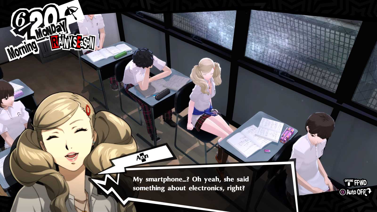 persona 5 answers class