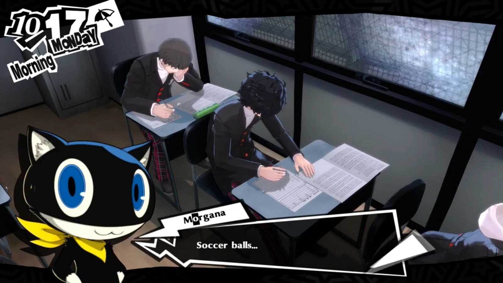 persona 5 exam answers october