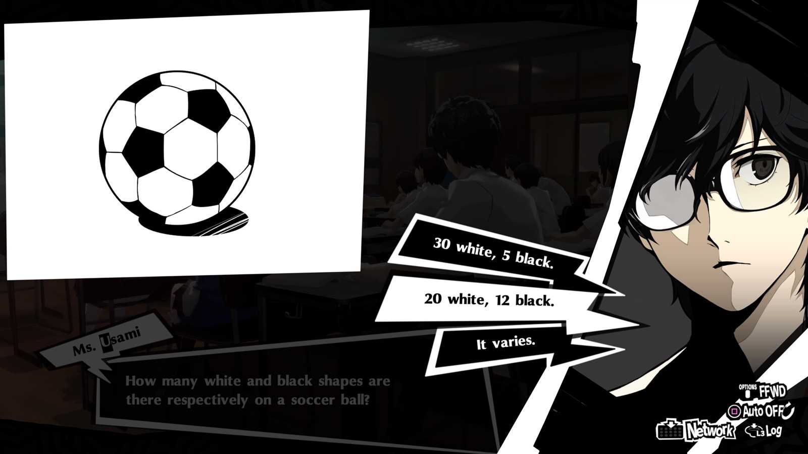 persona 5 first exam