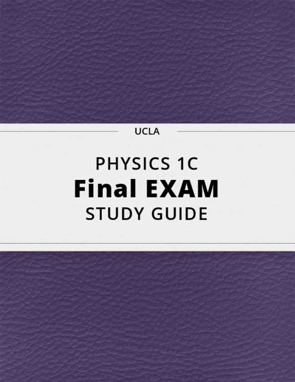 physics 1 final exam with answers