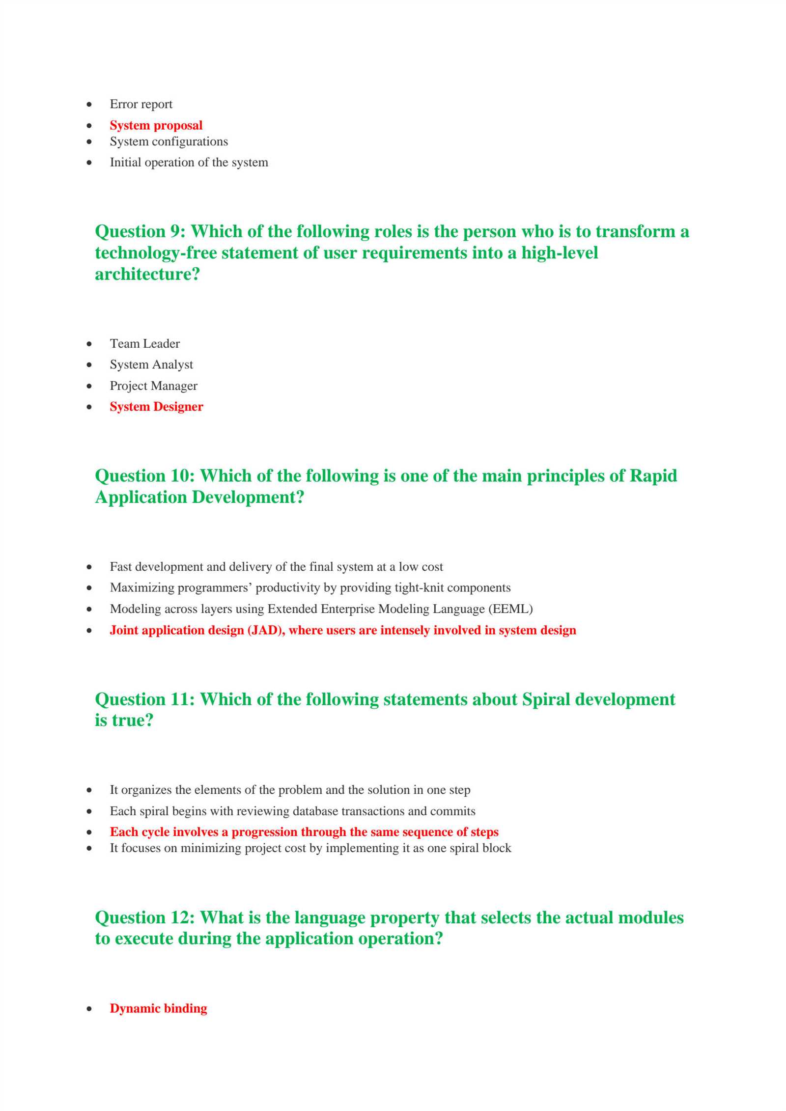 principles of engineering final exam answer key