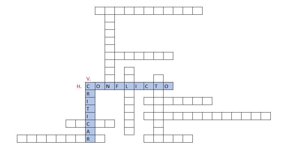 realidades 2 capitulo 3a 8 crossword answers page 58