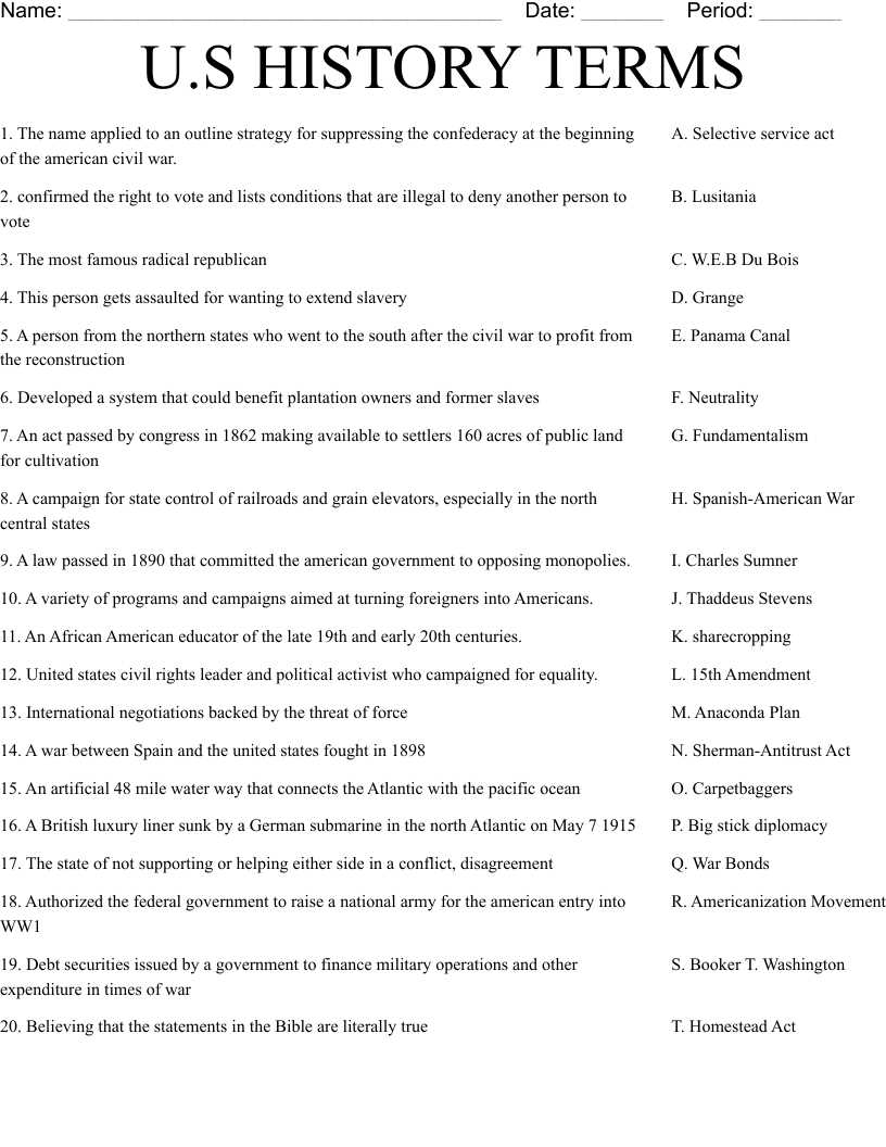 reconstruction exam answers