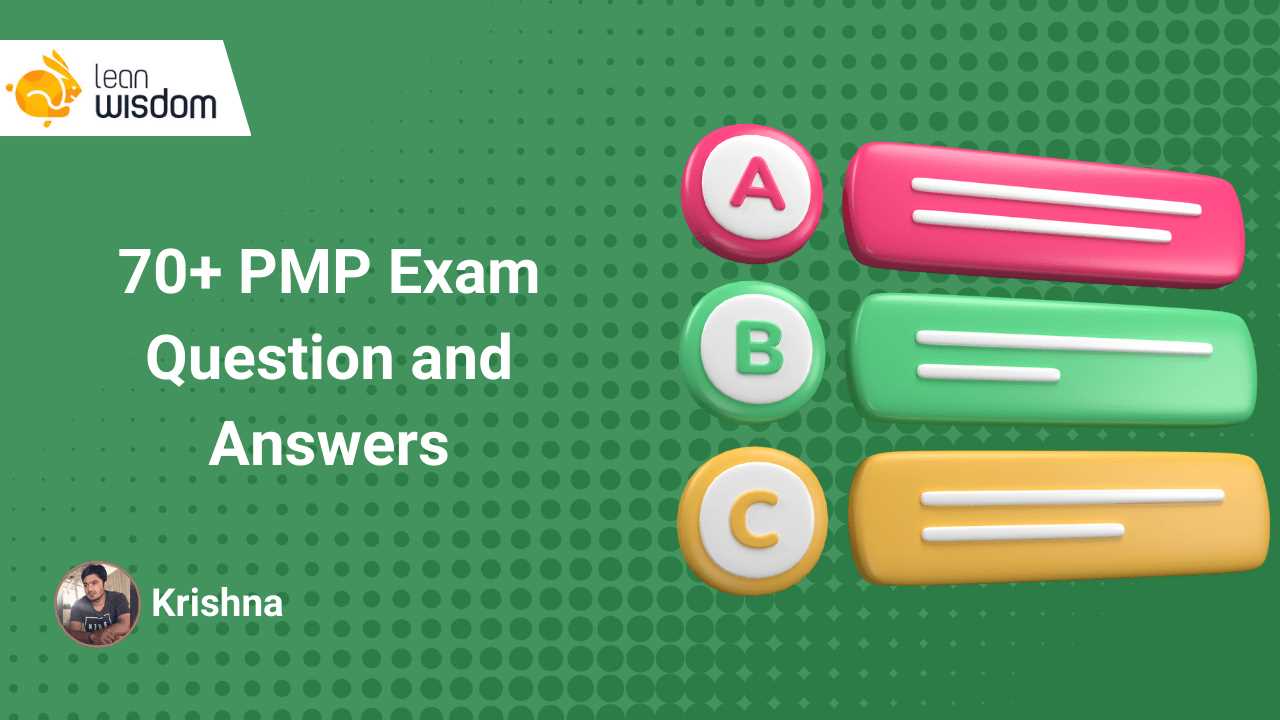 sample pmp exam questions and answers