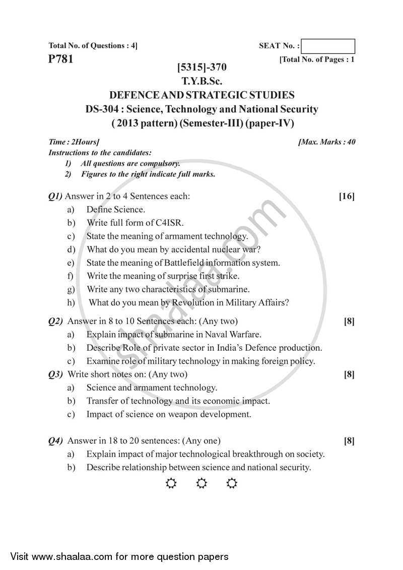 science technology and society exam answer key