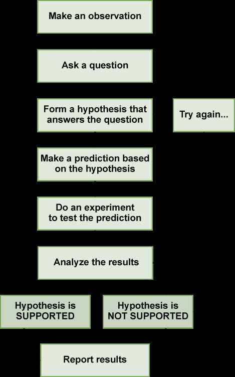 scientific method puzzle answer