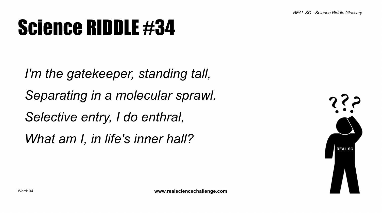 scientific riddles and answers