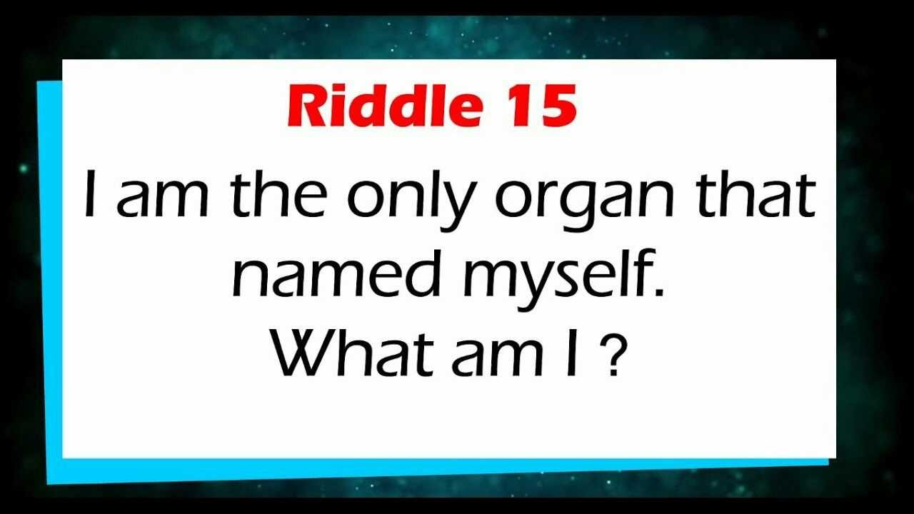 scientific riddles and answers