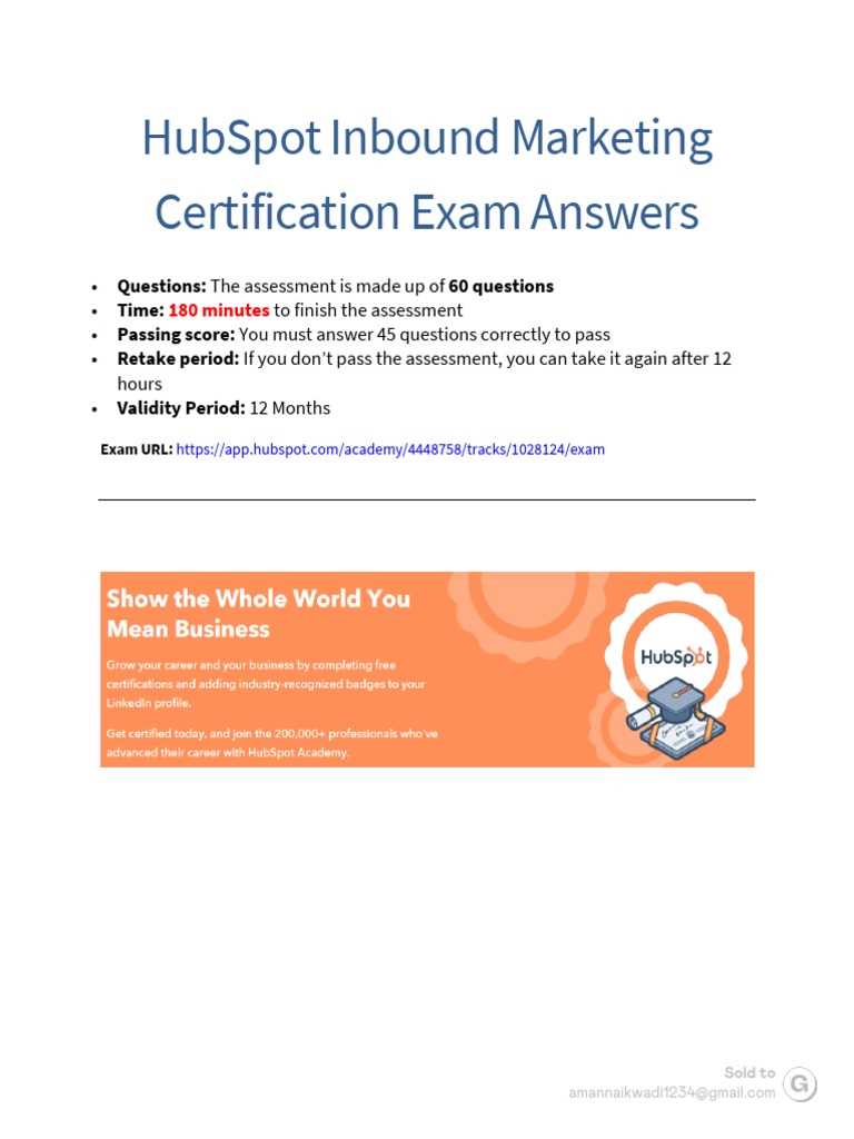 social media marketing hubspot exam answers