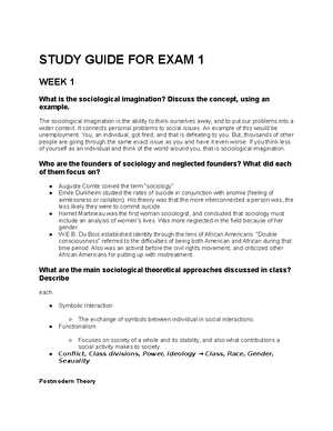 sociology chapter 2 test answers