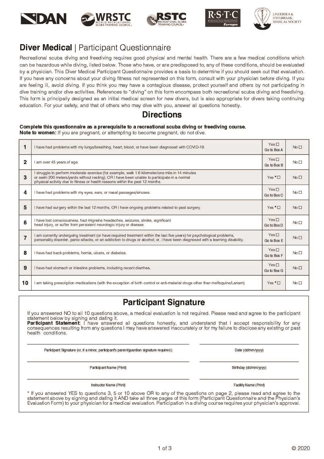 ssi diving exam answers