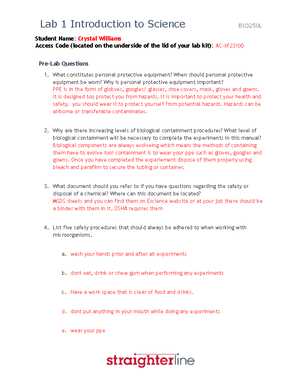 straighterline microbiology final exam answers