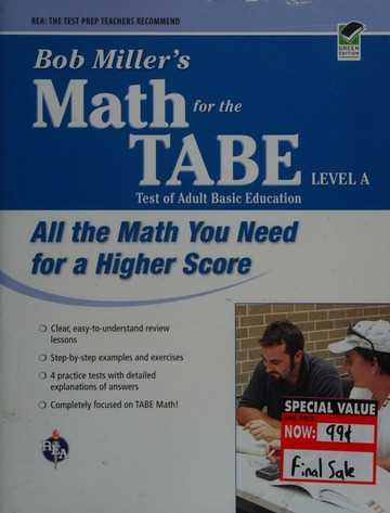 tabe test math answers