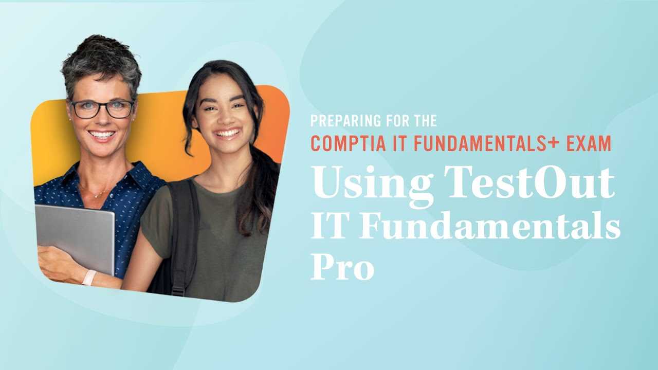 testout it fundamentals pro certification exam answers