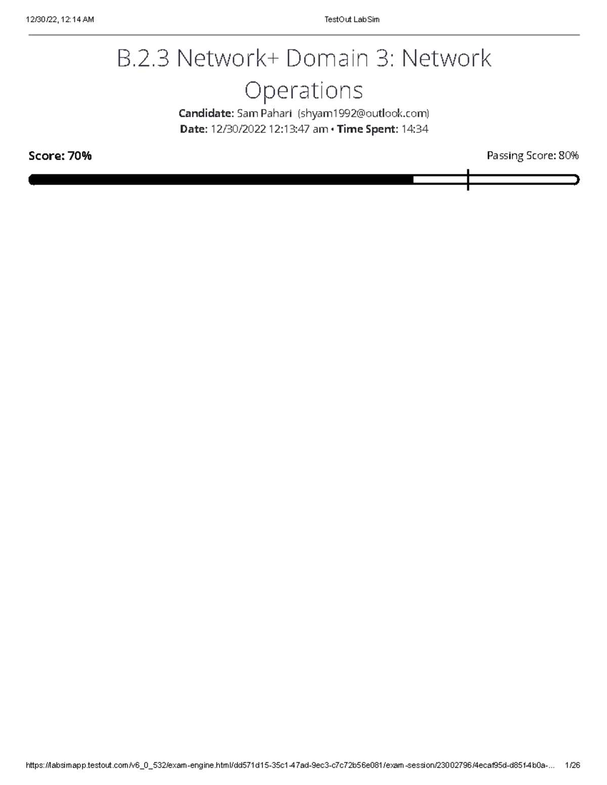 testout labsim final exam answers