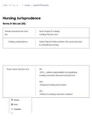 texas nurse jurisprudence exam