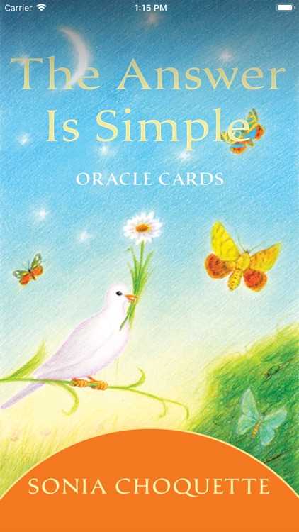 the answer is simple oracle cards