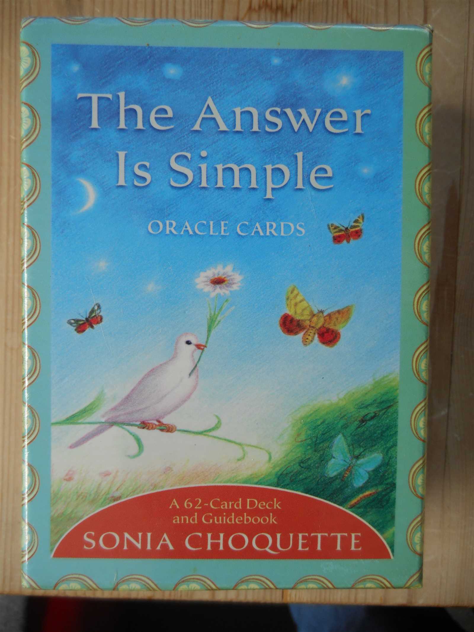 the answer is simple oracle cards