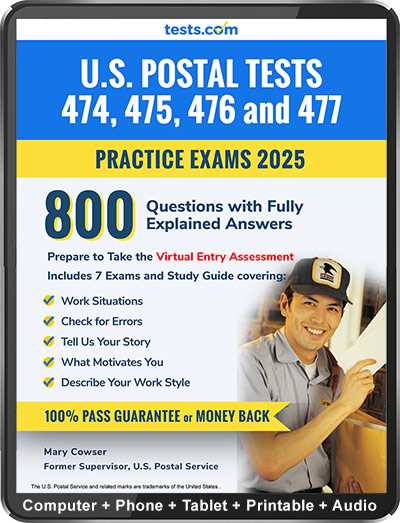 the postal exam book