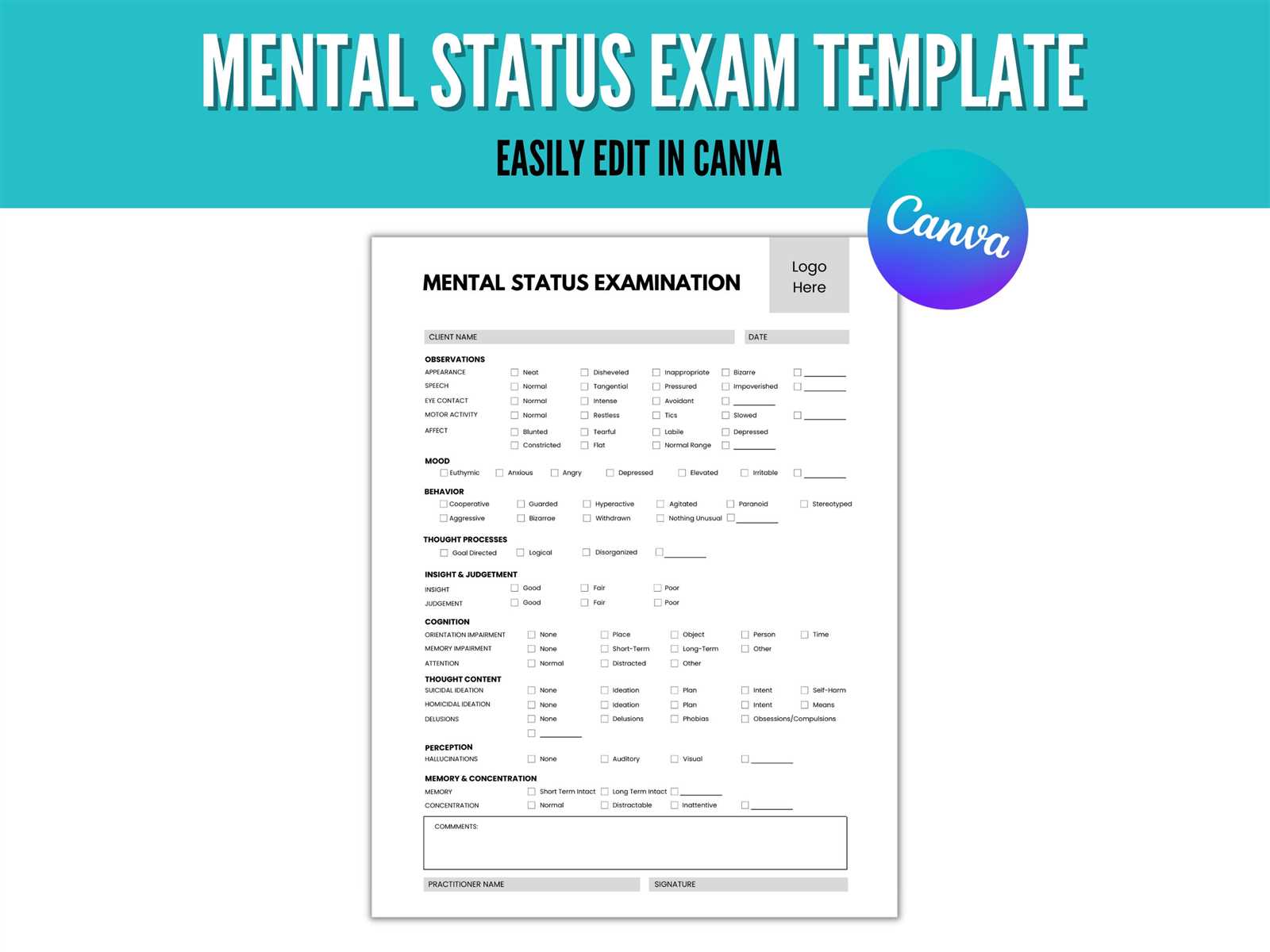 types of affect mental status exam