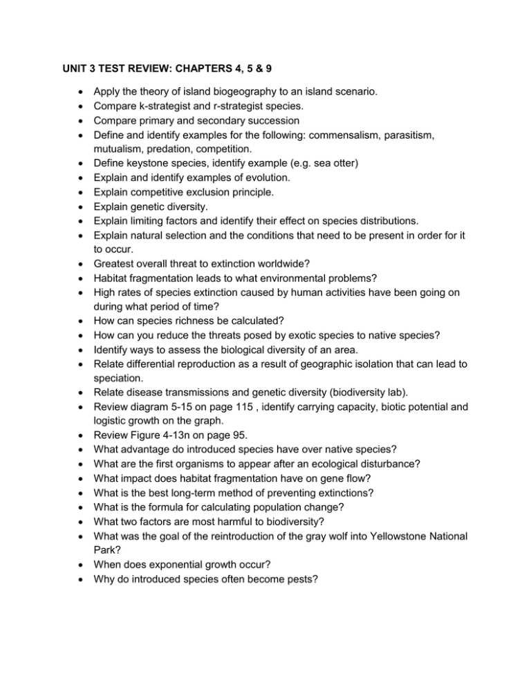 unit 3 ap environmental science practice exam answers