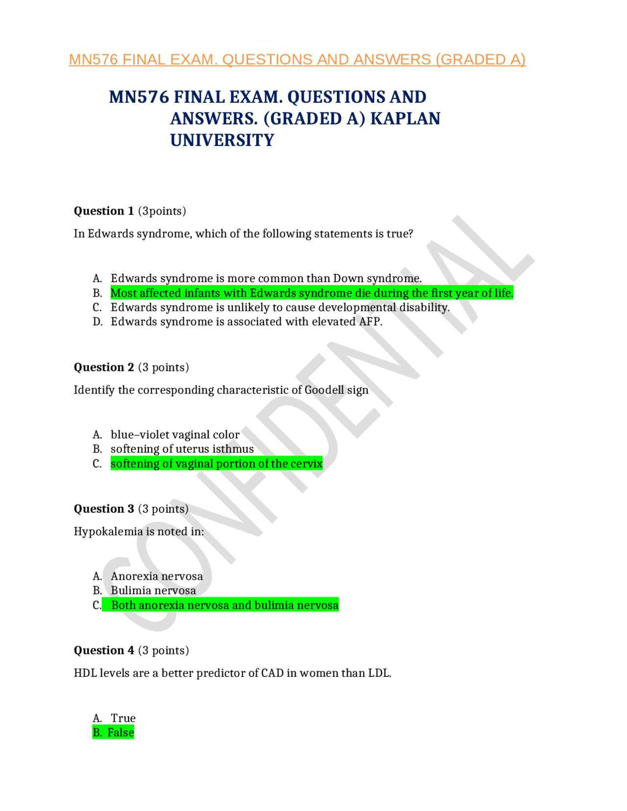 university exam questions and answers