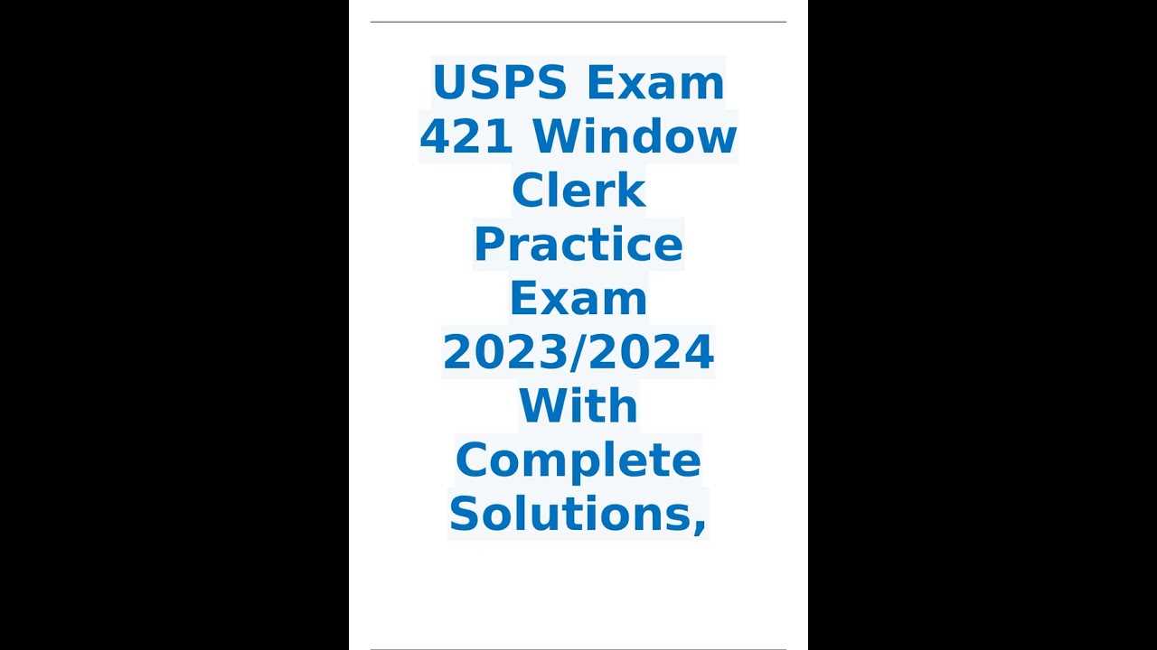 usps exam 421