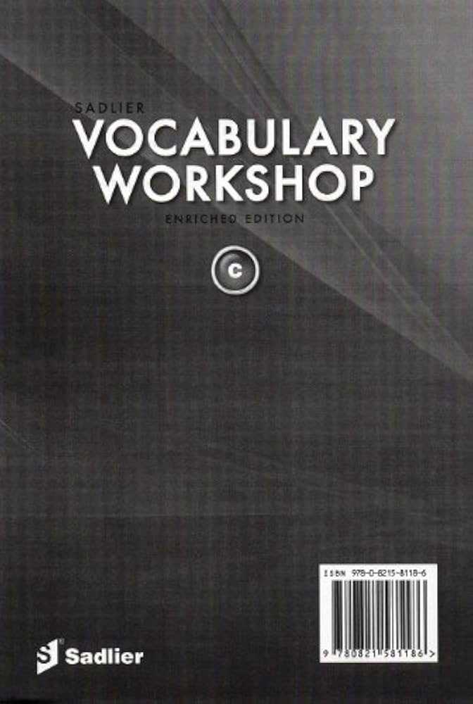 vocabulary workshop level c answers