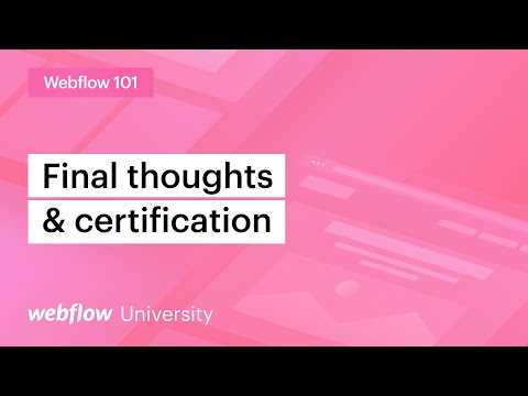 webflow 101 certification exam answers