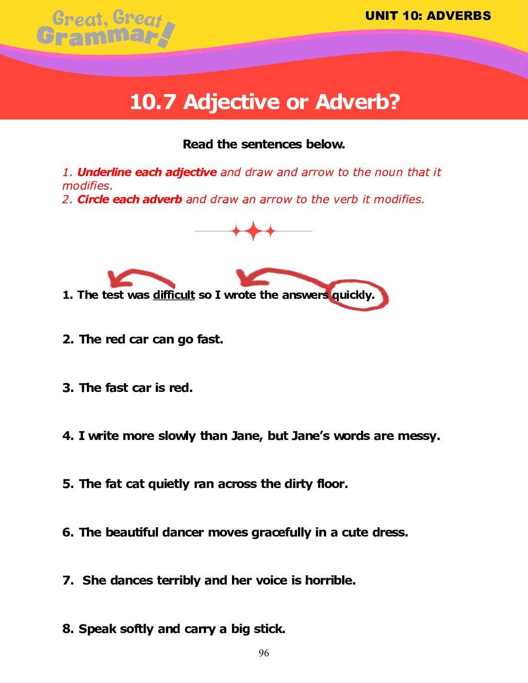 what 5 questions do adverbs answer