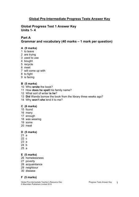 word 1a and 1b simulation exam answers