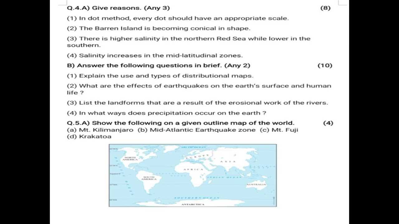 world geography semester 1 exam answers