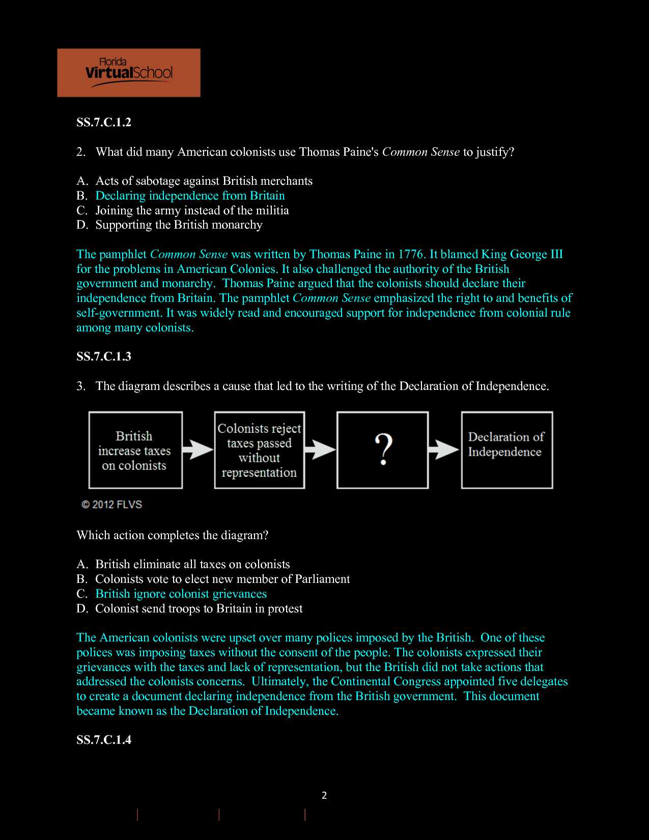 civics eoc review sheet with answers