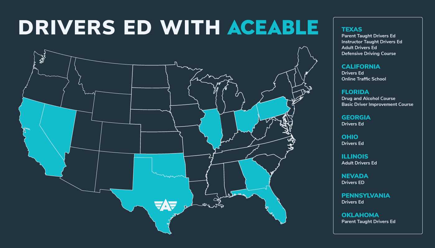 aceable drivers ed final exam answers texas