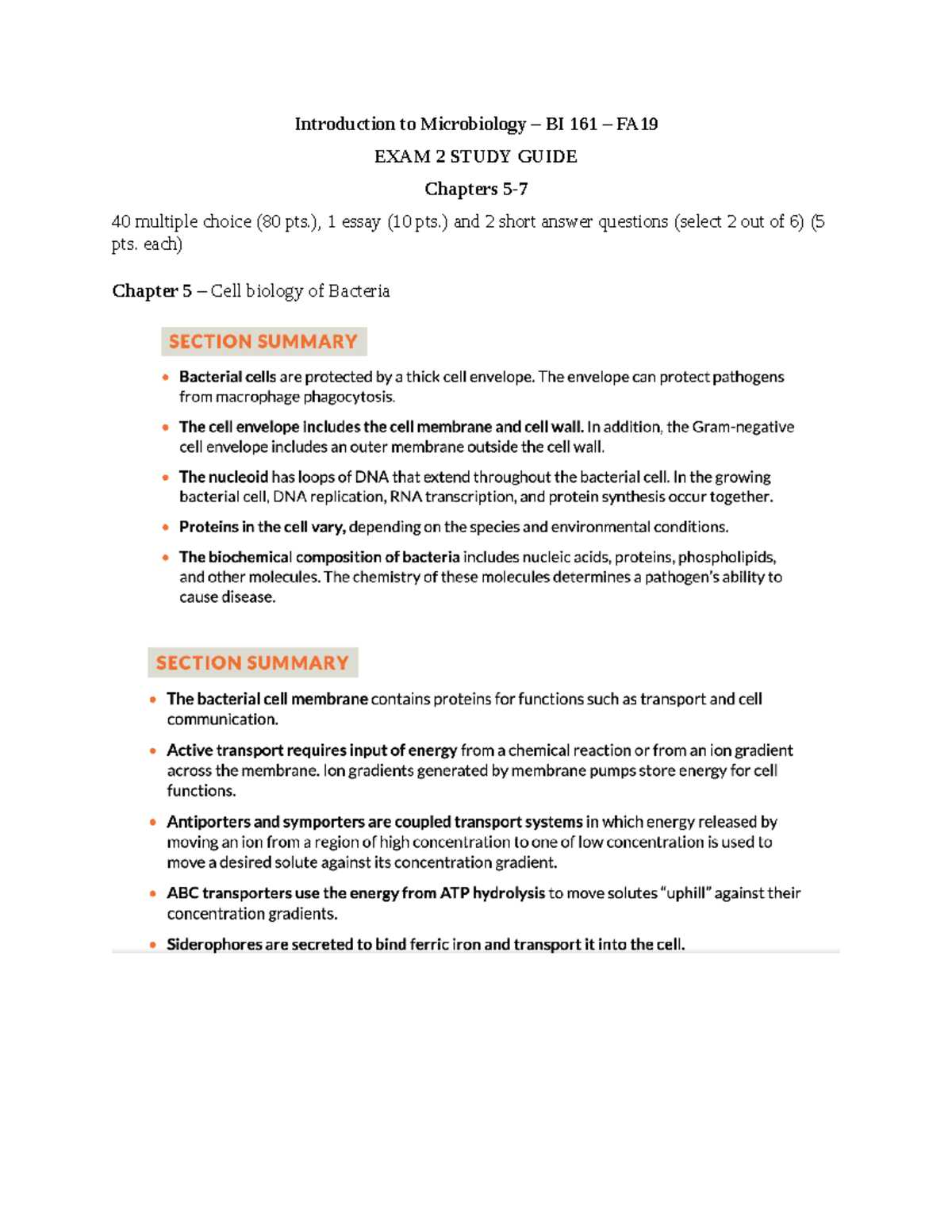 introduction to microbiology exam questions and answers