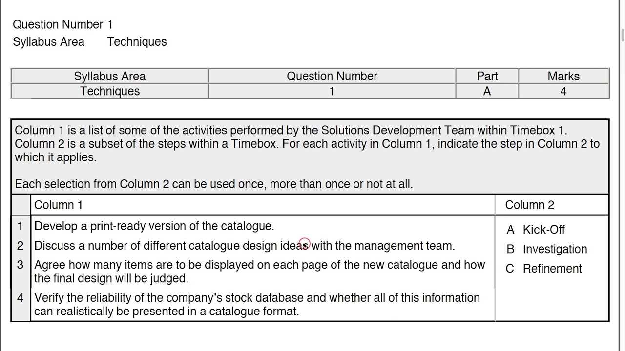 agilepm foundation exam questions and answers