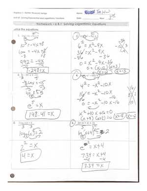 algebra 2 final exam multiple choice answers