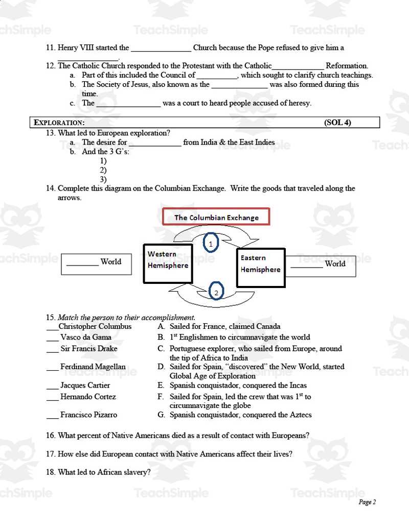 american history 2 final exam review packet answers