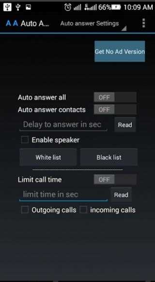 android auto answer call