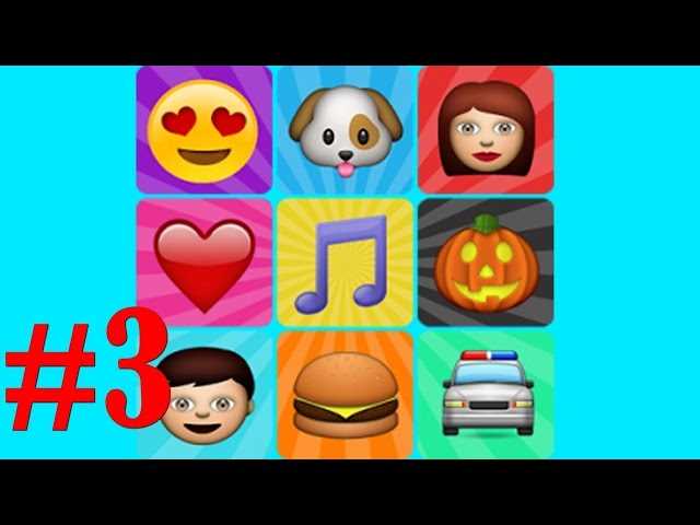 answers to level 3 on guess the emoji