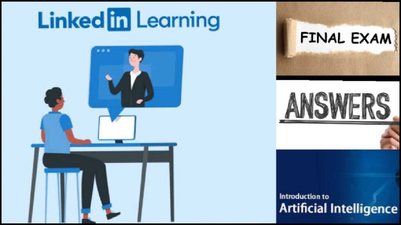 answers to linkedin learning exam