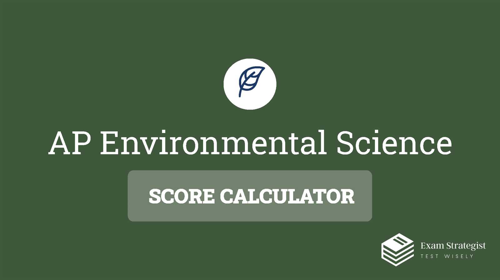 ap biology exam score calculator