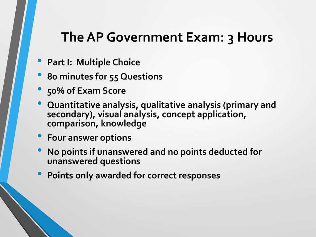 ap gov practice exam answers