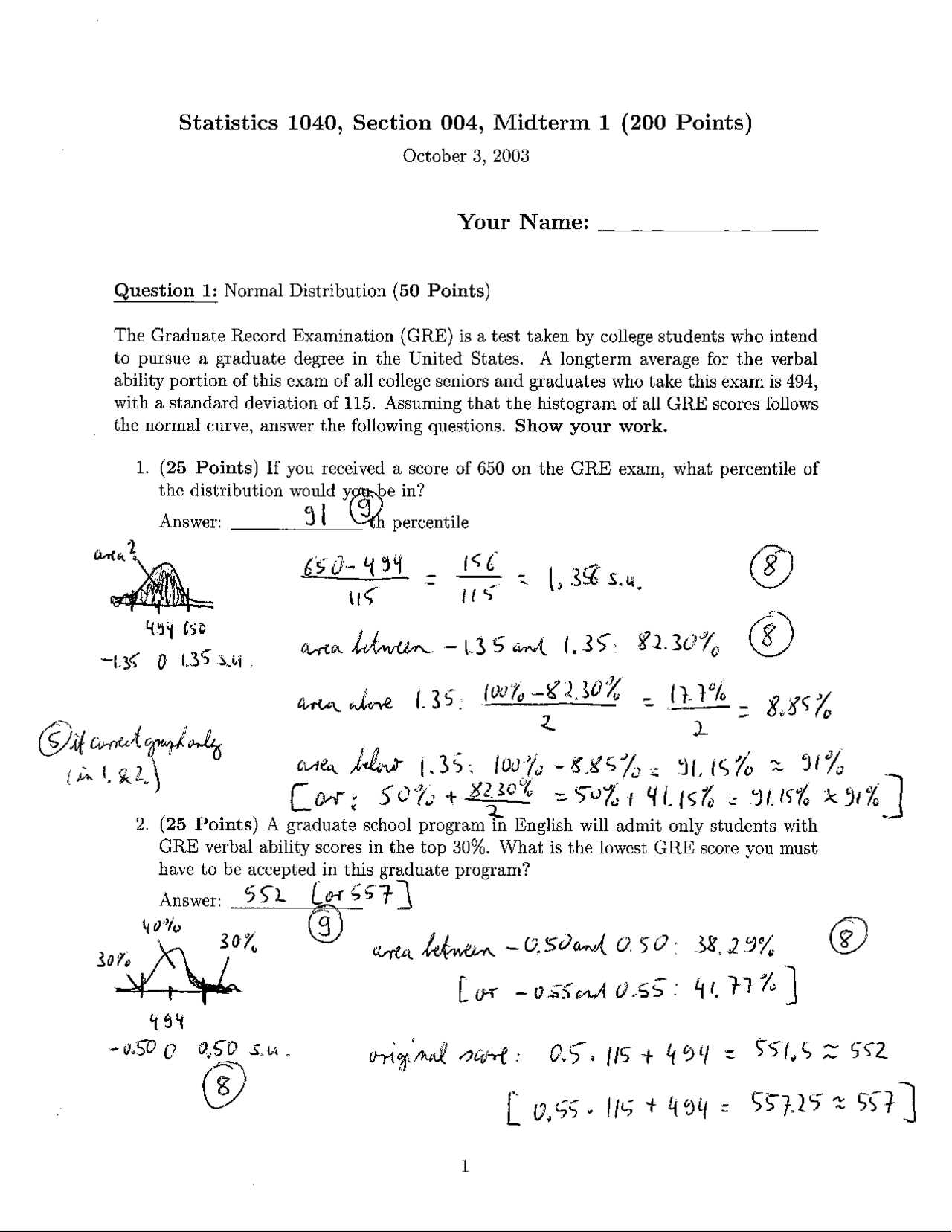 ap statistics midterm exam questions and answers