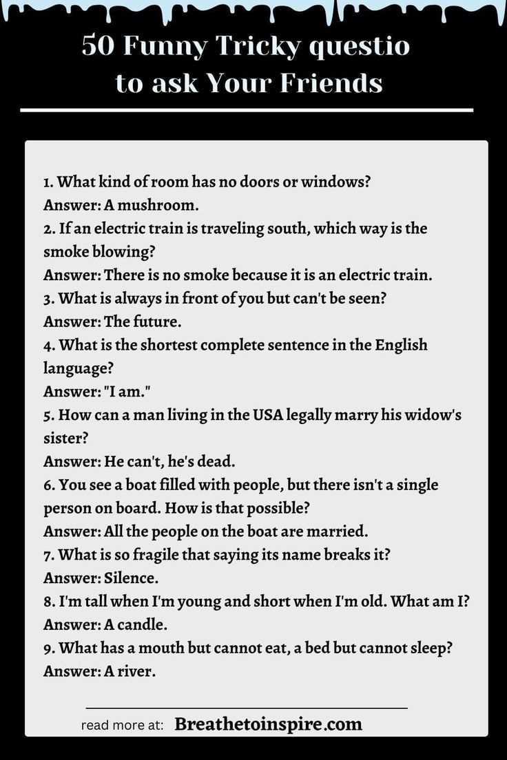 funny question and answer