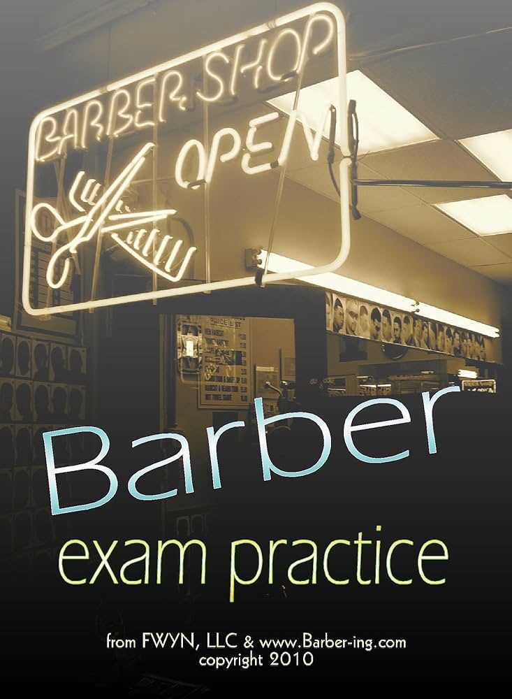 barber written exam practice test